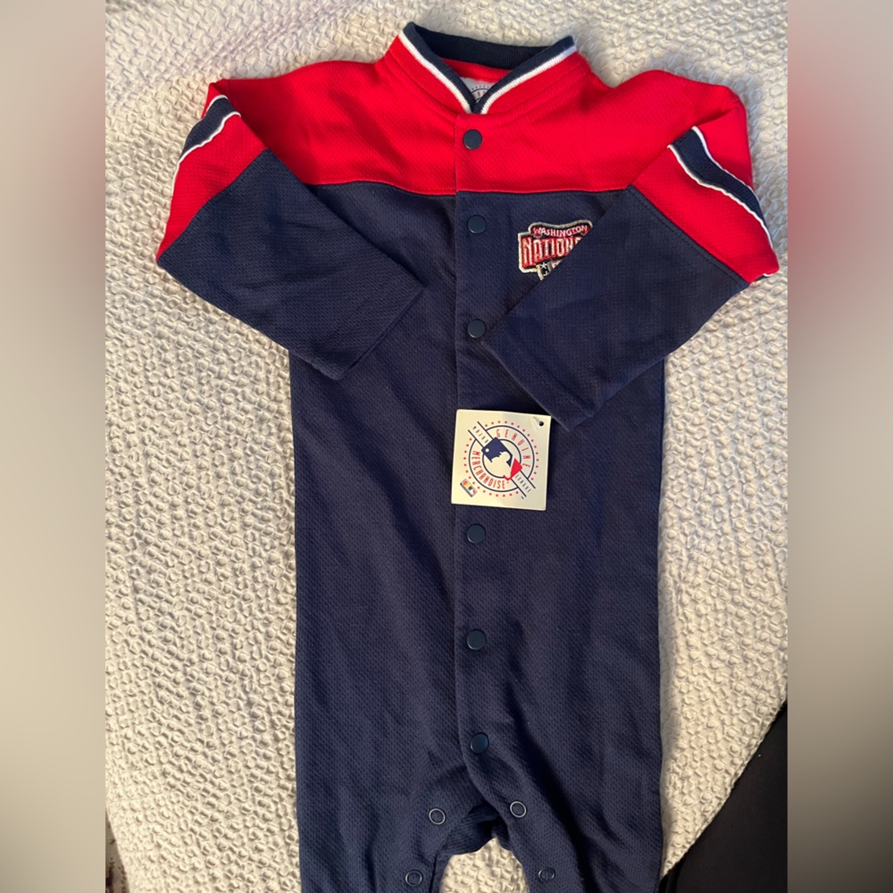 18 month Washington Nationals one-piece outfit NWT